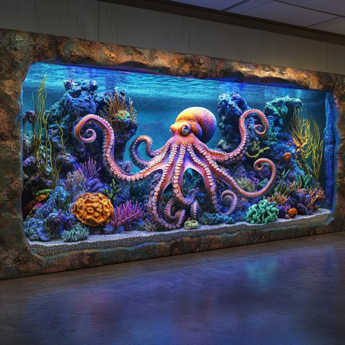 🐙 Обустраиваем Аквариум для Осьминога: Полный Гид по Уходу и Содержанию 🌊