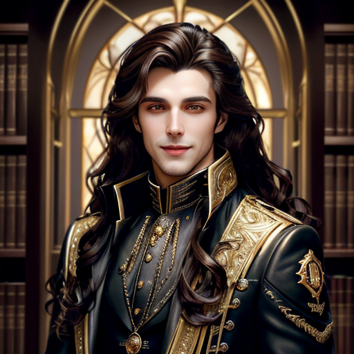 Аран Вотлер Принц вампиров. В галерее все иллюстрации созданы нейросетью для онлайн генерации картинок dezgo.com.