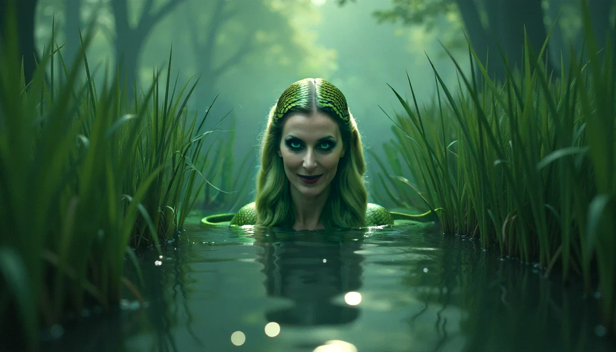 Сергей увидел жуткого вида незнакомку.