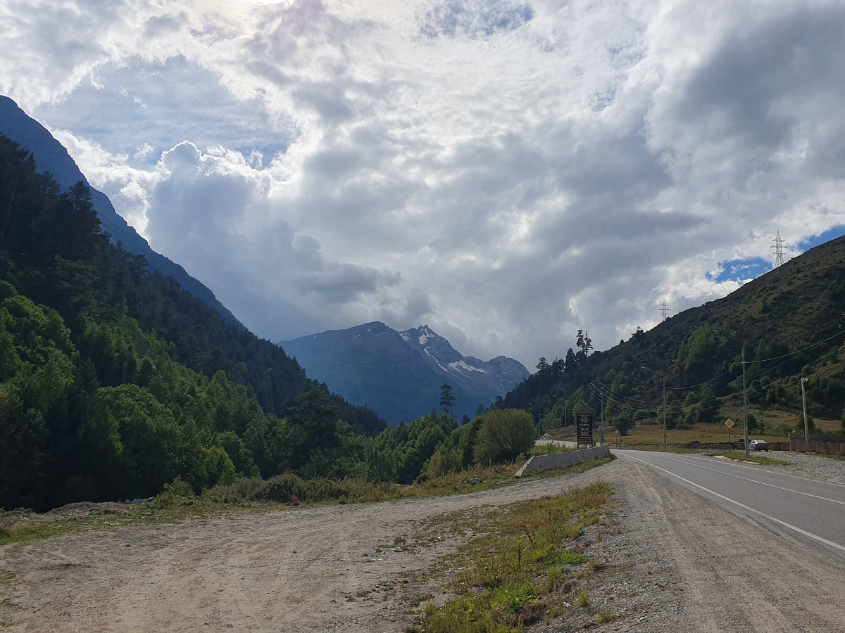 Виды по дороге к Эльбрусу