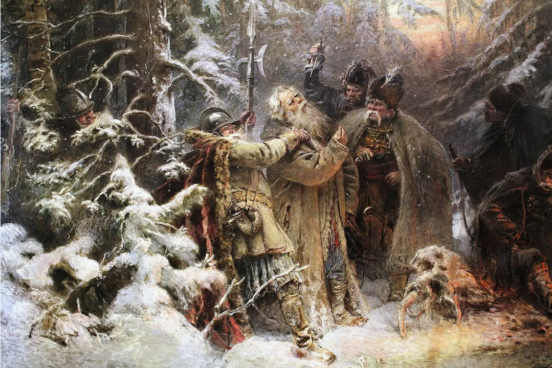 Подвиг Ивана Сусанина. Художник К.Е. Маковский. Источник: Яндекс Картинки