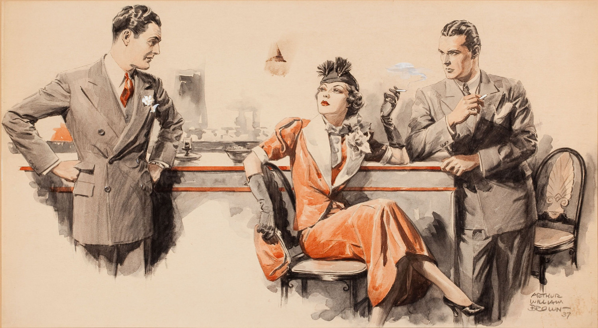 Художник Артур Вильям Браун