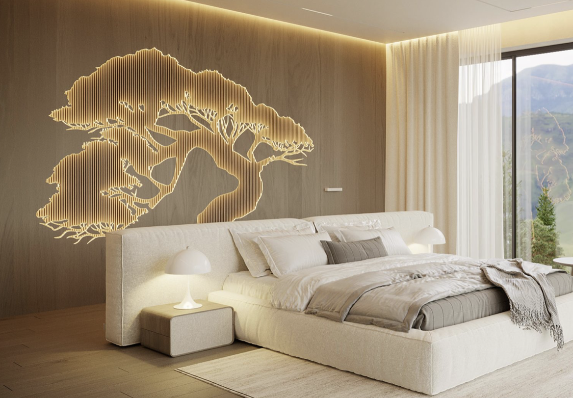 панно "дерево"