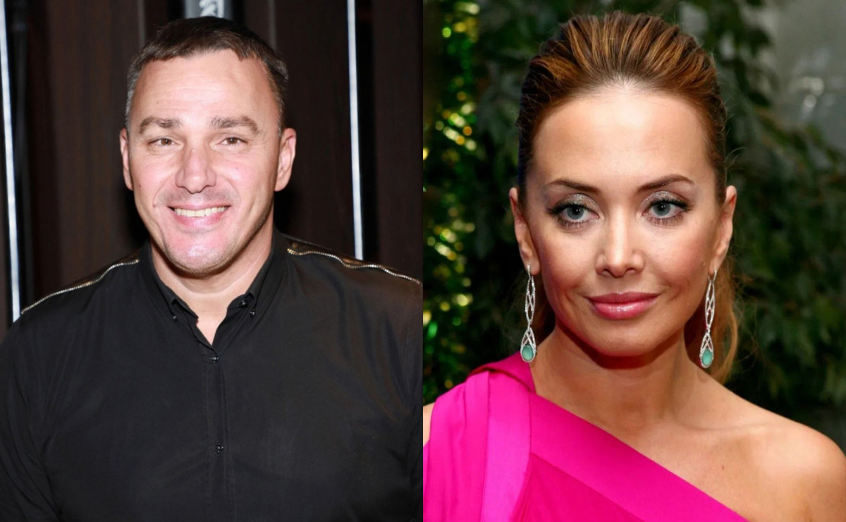 на фото Кирилл Андреев и Жанна Фриске