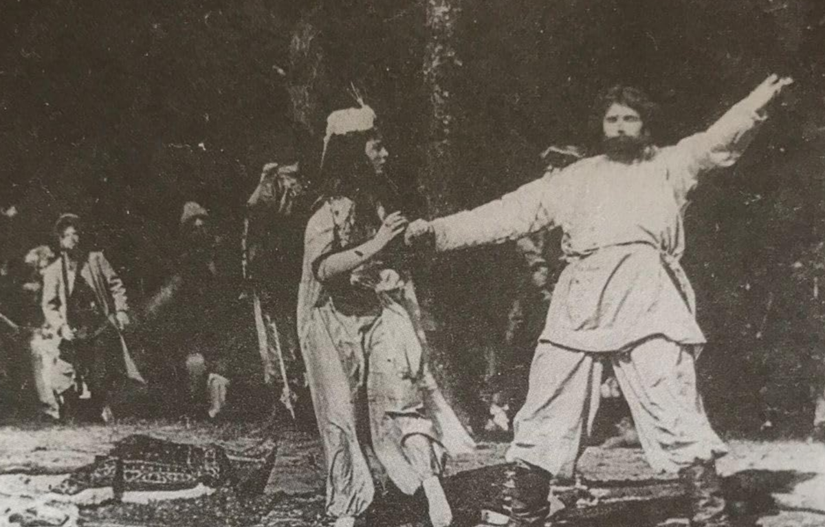 Актер Евгений Петров-Краевский в фильме Владимира Ромашкова «Стенька Разин» (Stenka Razin)