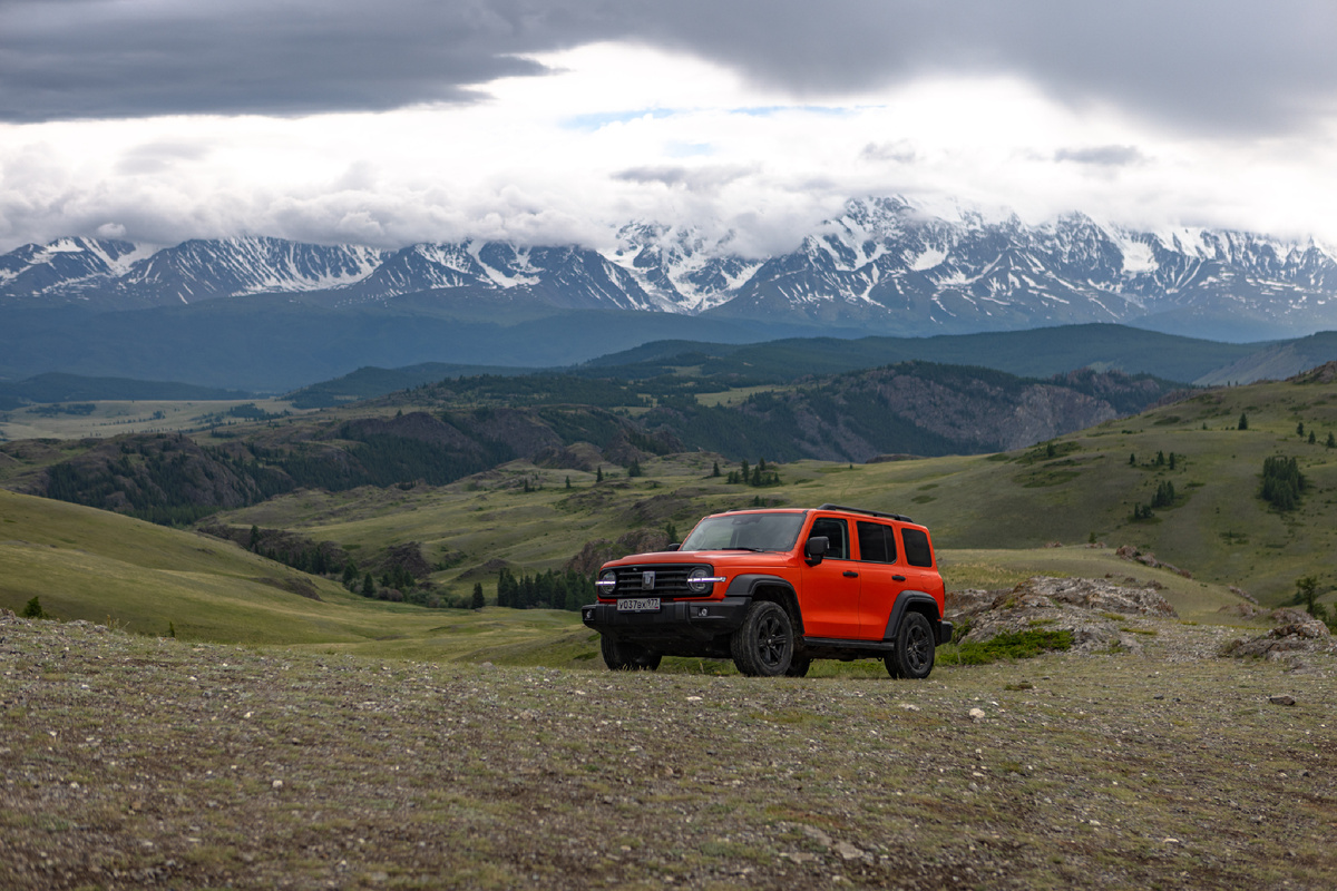 Где-то в горах Алтая