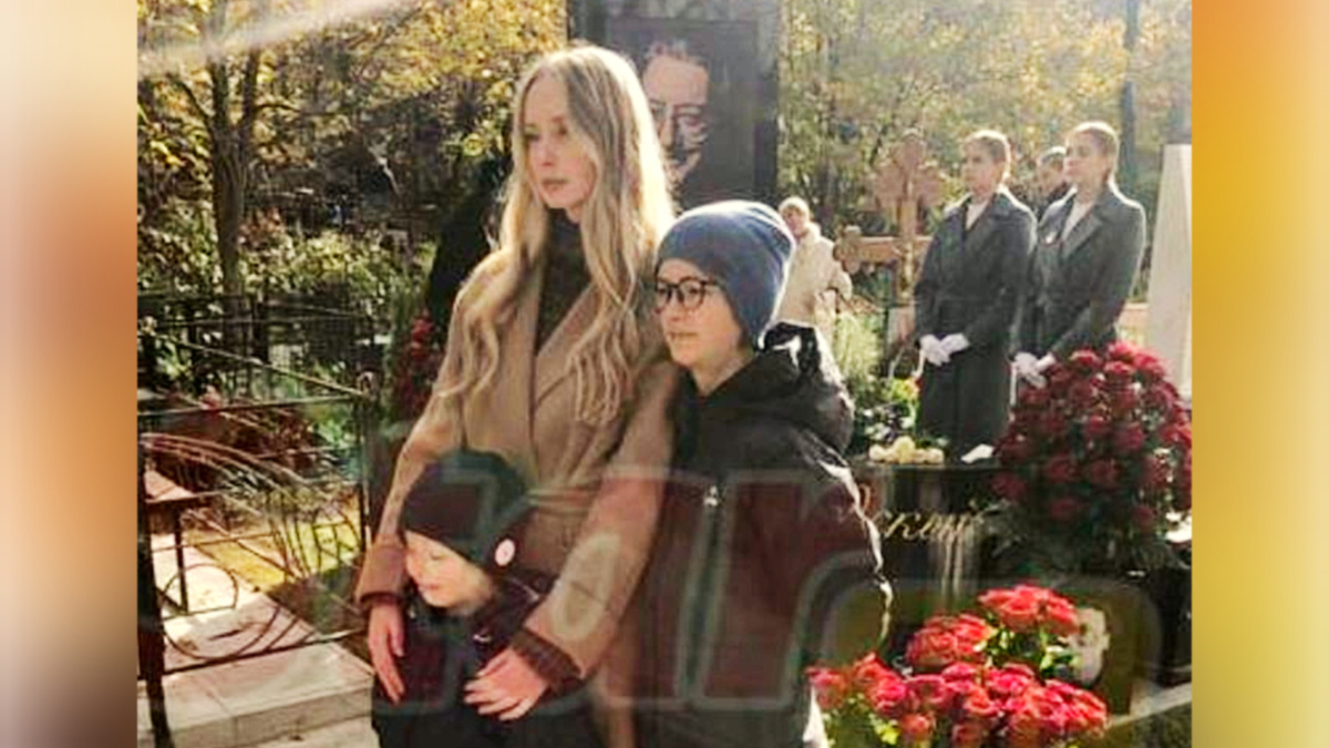 Марина Коташенко с сыновьями, 2024 год