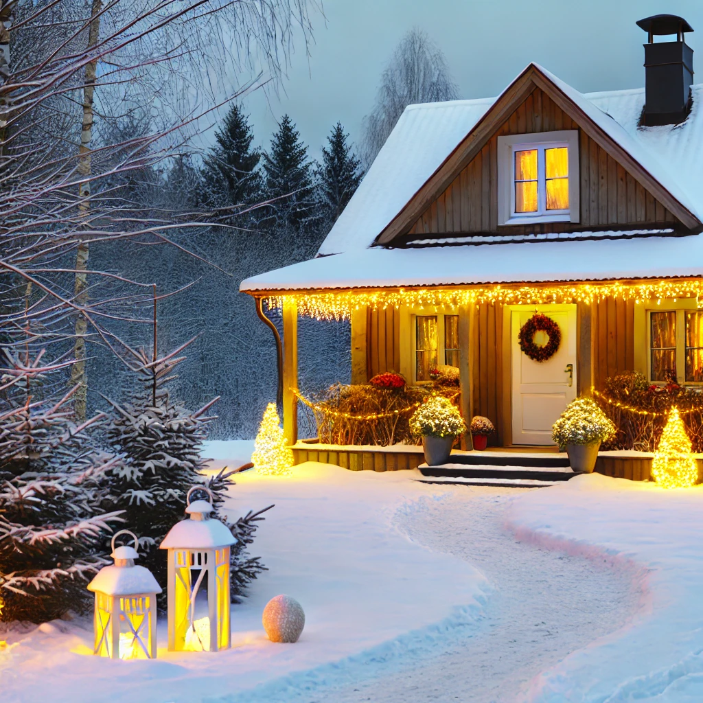 Аренда загородного дома на Новый год