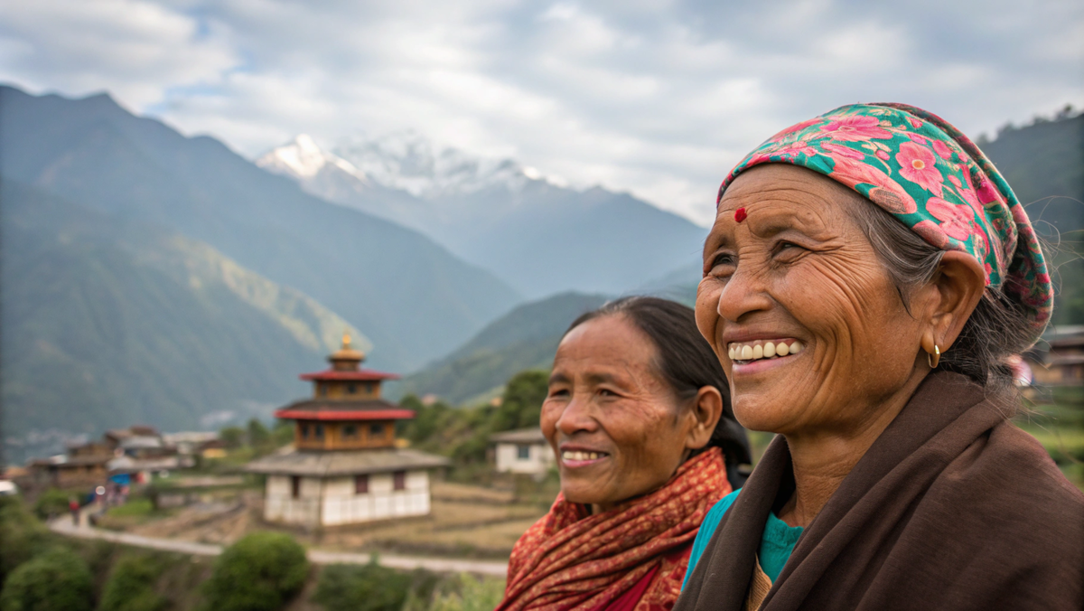 Жители Непала