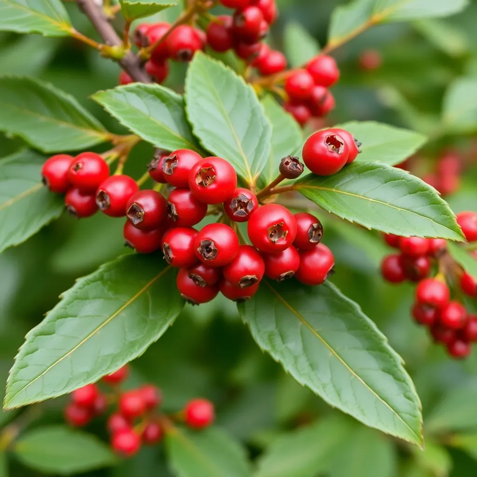 плоды рябины