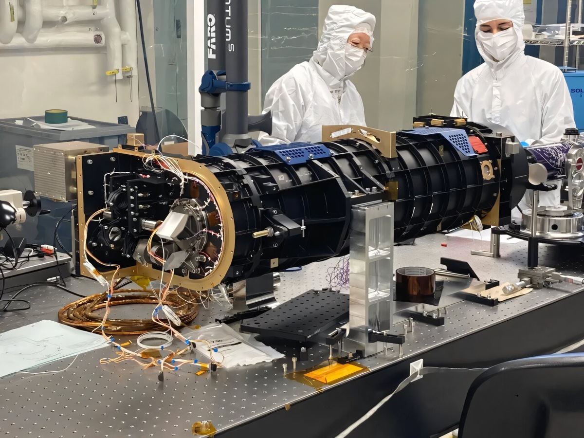 Коронограф CODEX во время и сборки. Источник: CODEX Team / NASA  📷
