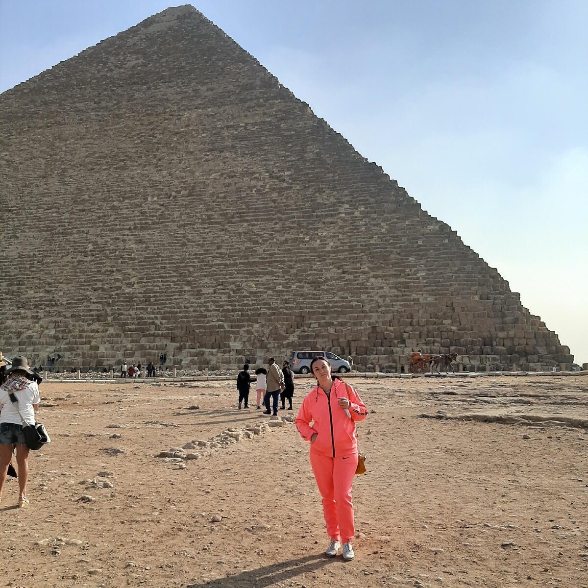 Египетские пирамиды в декабре 