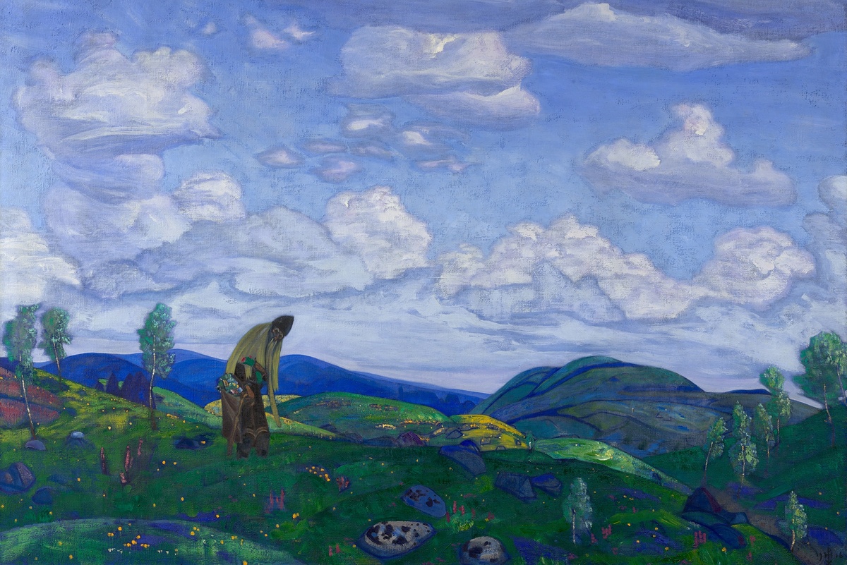 Н. К. Рерих. Пантелеймон-целитель. 1916. Изображение из открытых источников.