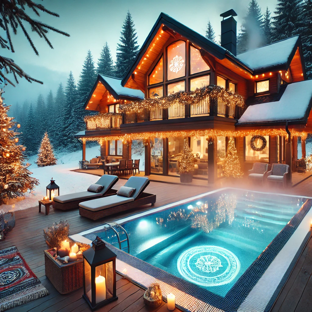 Аренда домов с бассейном на Новый Год