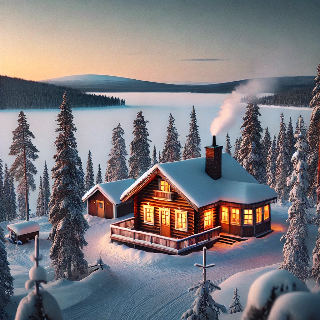 Аренда дома в карелии на Новый Год