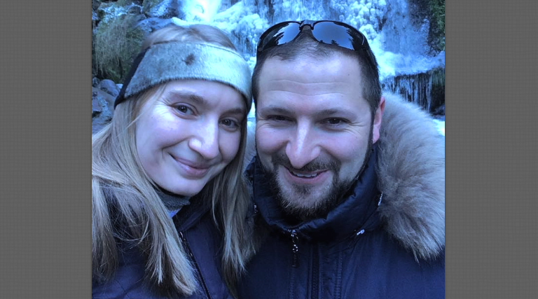 С мужем Михаилом Золотаренко. Есть мнение, что на неё плохо повлиял муж