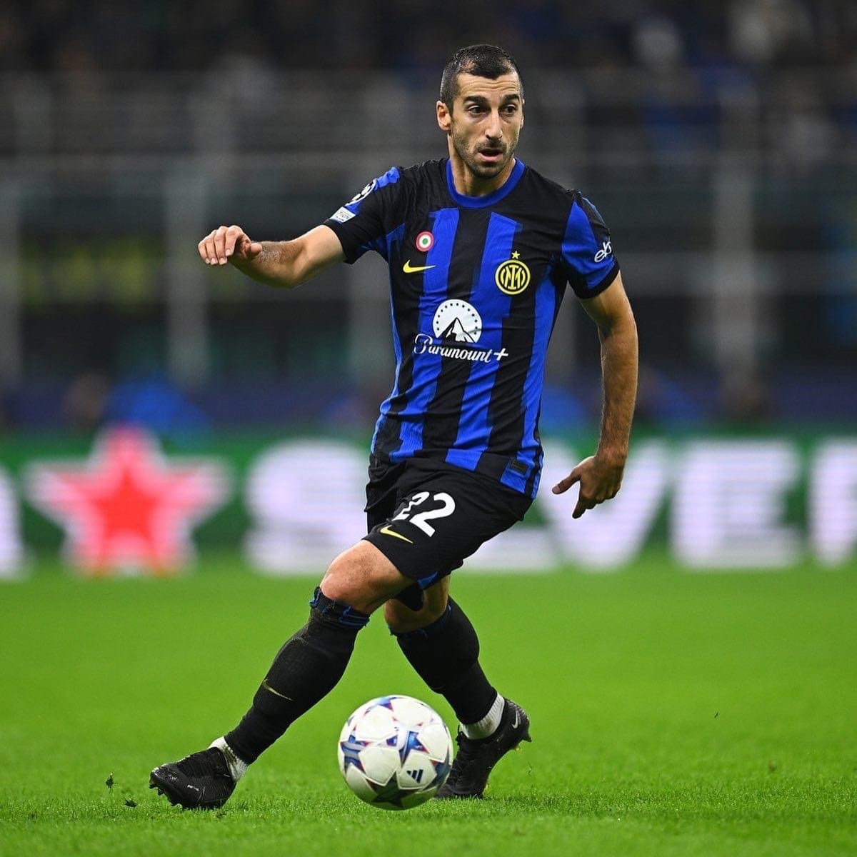 Генрих Мхитарян в составе "Интера". 