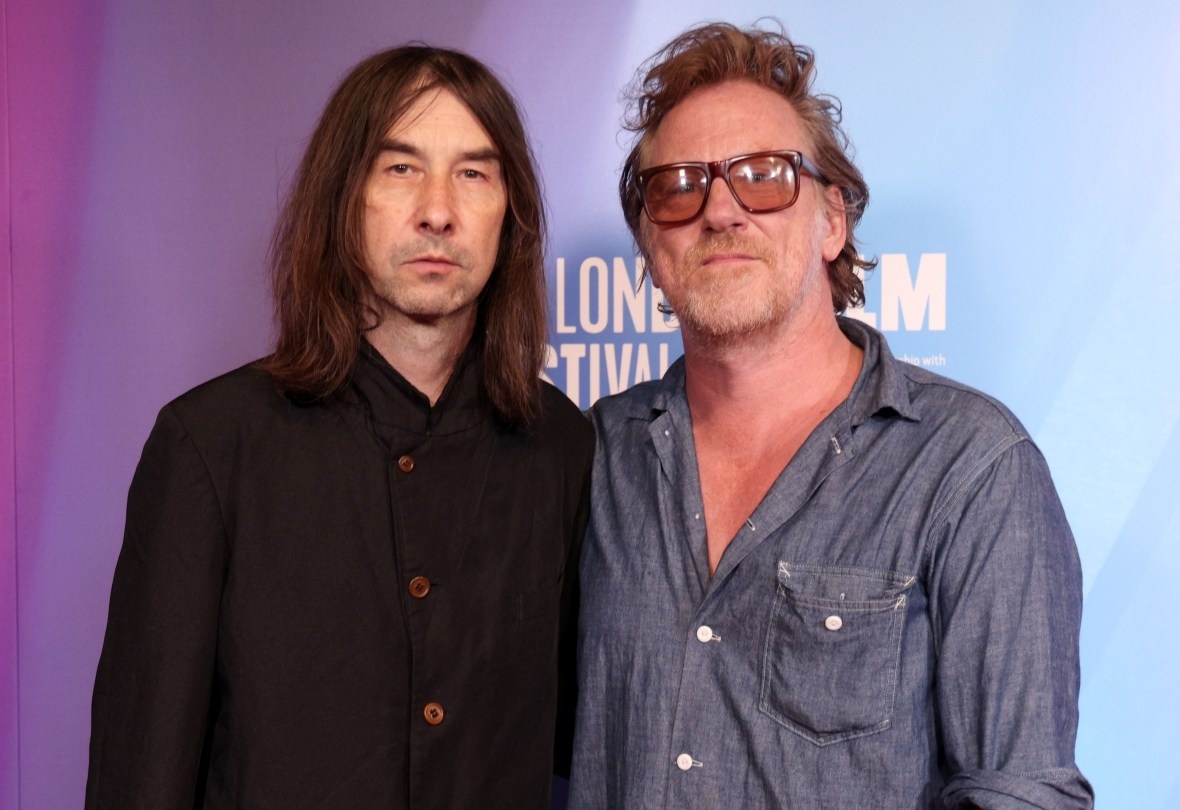 Гиллеспи с Дэвидом Холмсом. фото: Джеймс Шоу