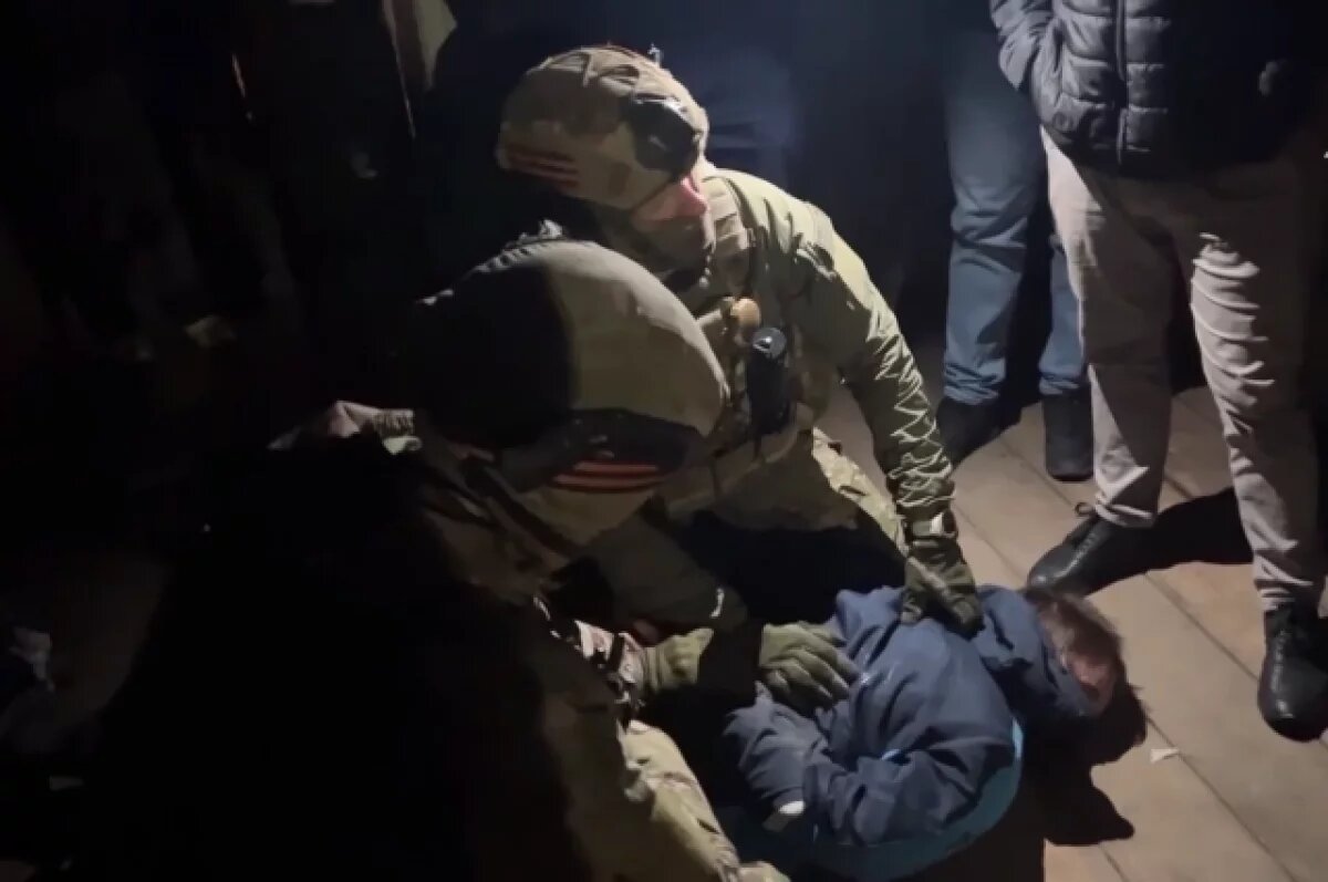    Задержание одного из фигурантов дела.