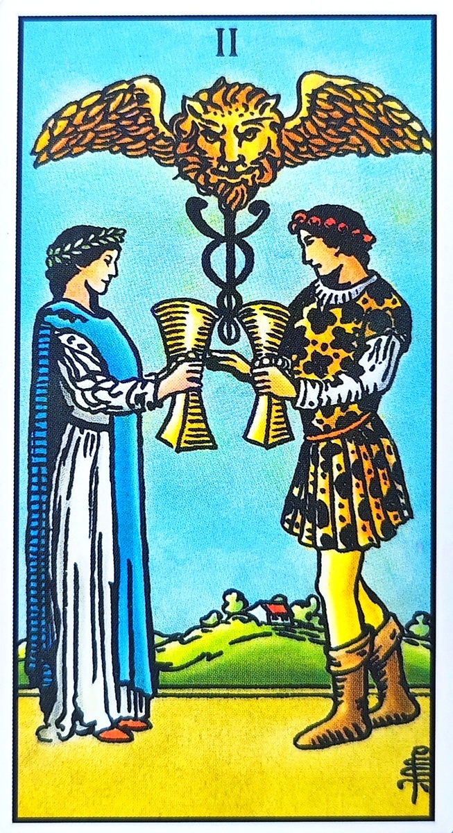 Двойка кубков. 