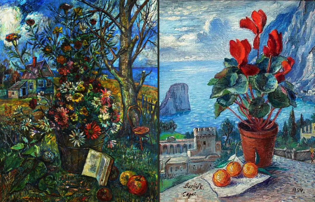 Художник Давид Давидович Бурлюк