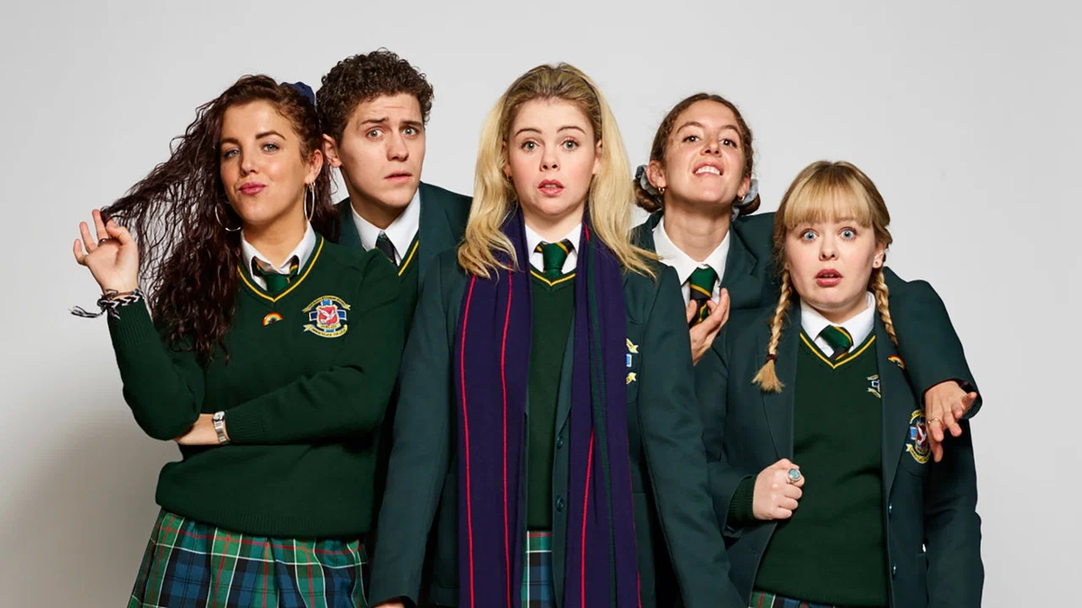 Постер сериала "Девчонки из Дерри"