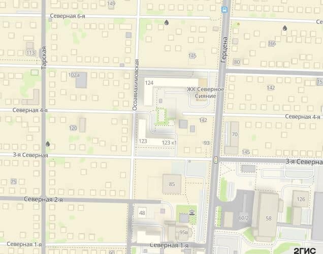   Участок, где появится новый ЖК. Скрин с 2ГИС