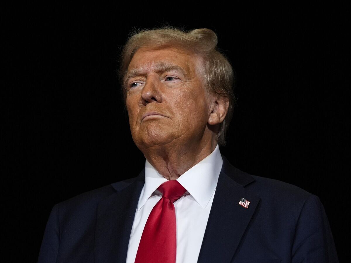    Кандидат в президенты США от Республиканской партии Дональд Трамп© AP Photo / Julia Demaree Nikhinson