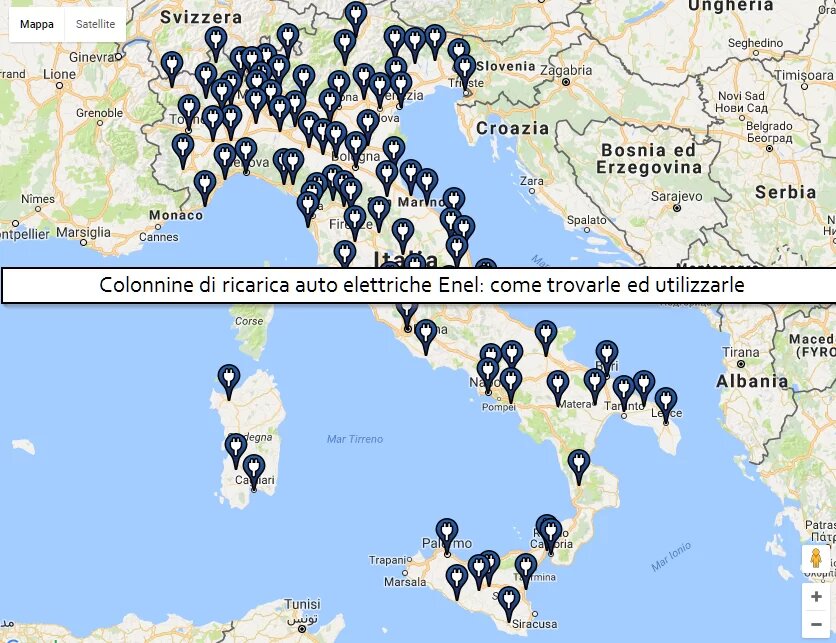 Электрозаправок в Италии не хватает