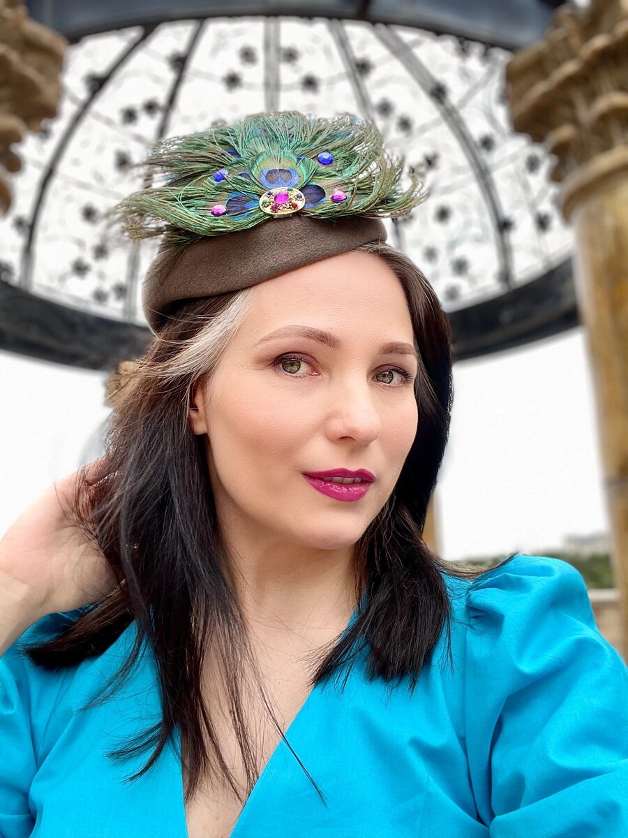 Люба. Начало окрашивания.