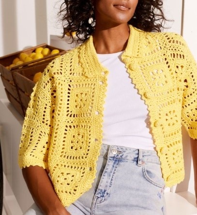 Современные квадратные мотивы крючком - красивые схемы!