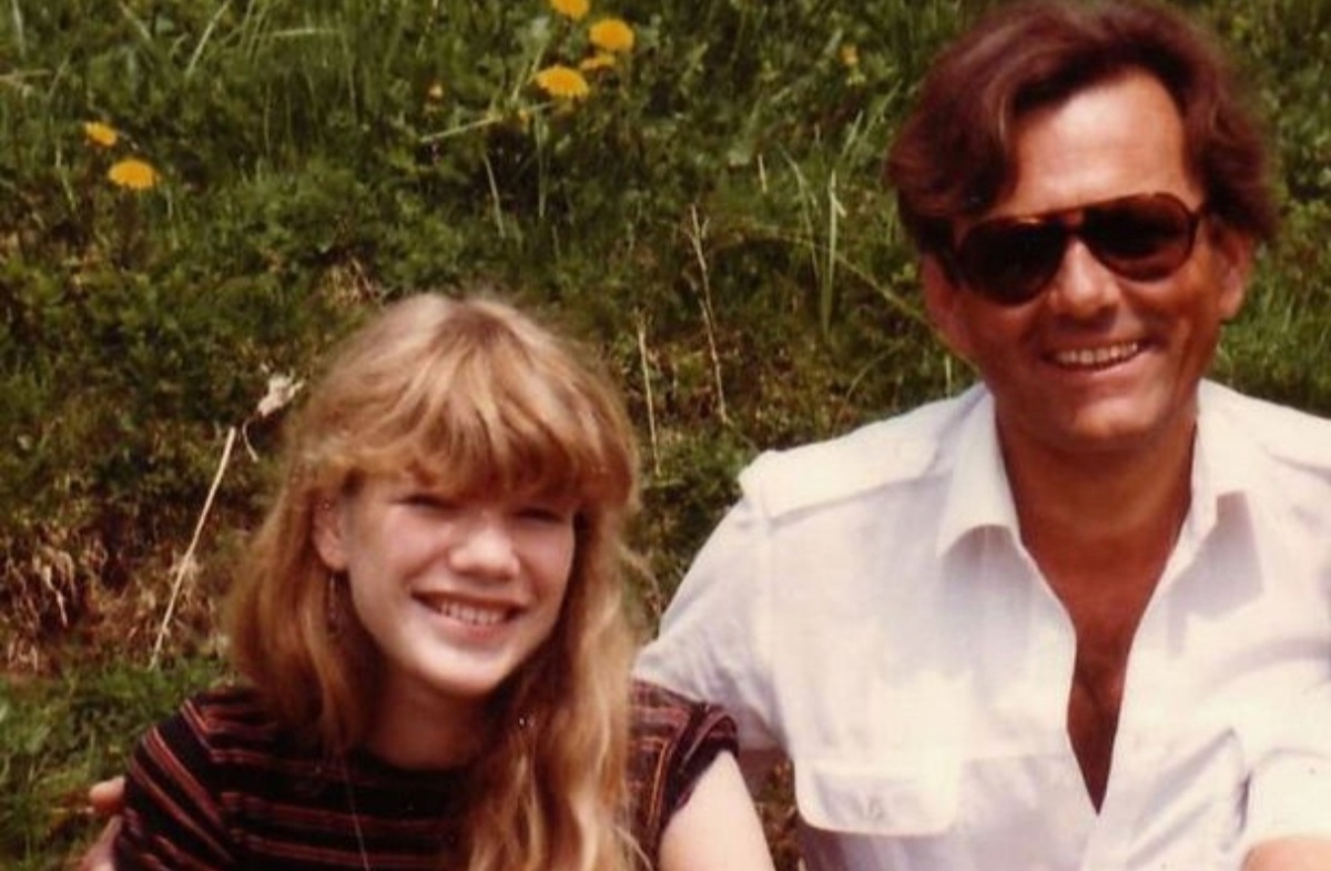 Калинка Барберски со своим отчимом Дитером Кромбахом. Ист: increible.co