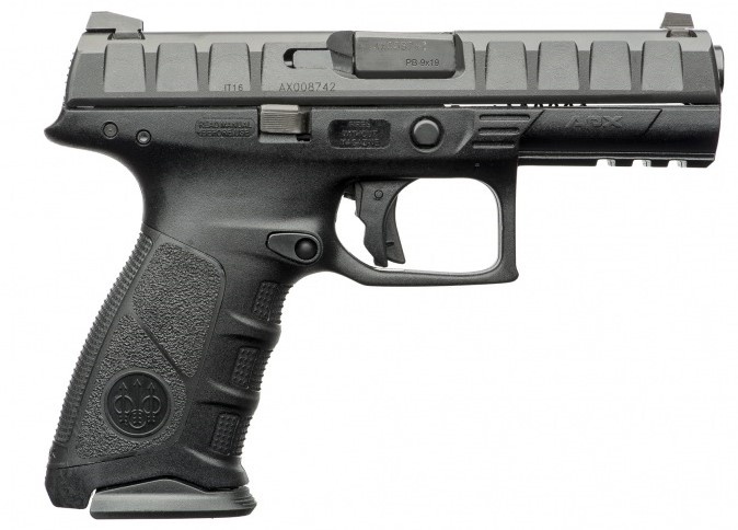 Пистолет Beretta APX. Вид справа.