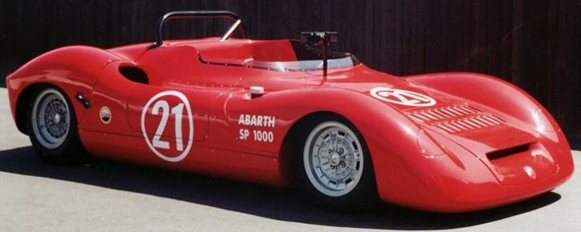 Спорткар Abarth 1000 SP (2022).