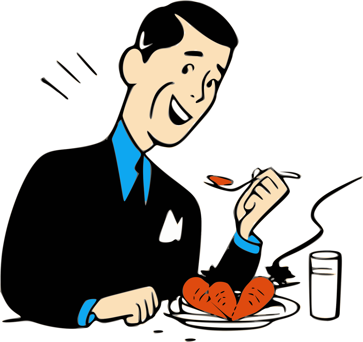 еда, человек ест, манеры, привычка