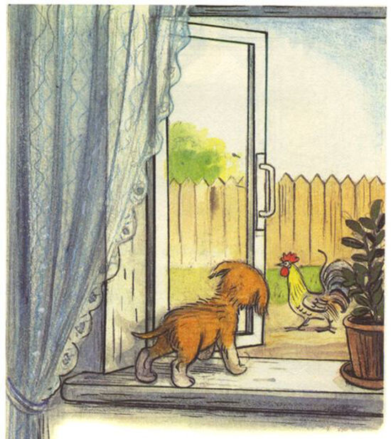 Картинка художника Владимира Сутеева