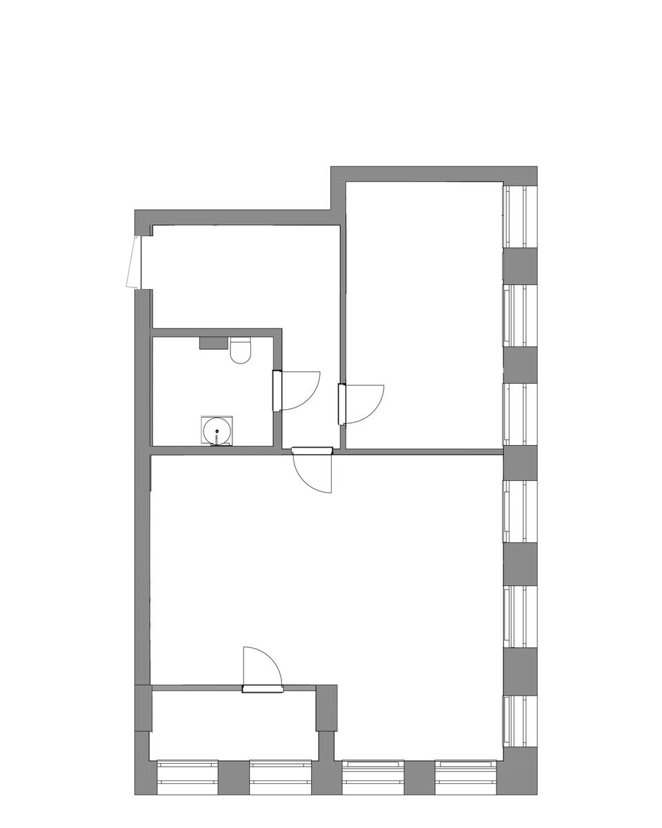 Исходная планировка