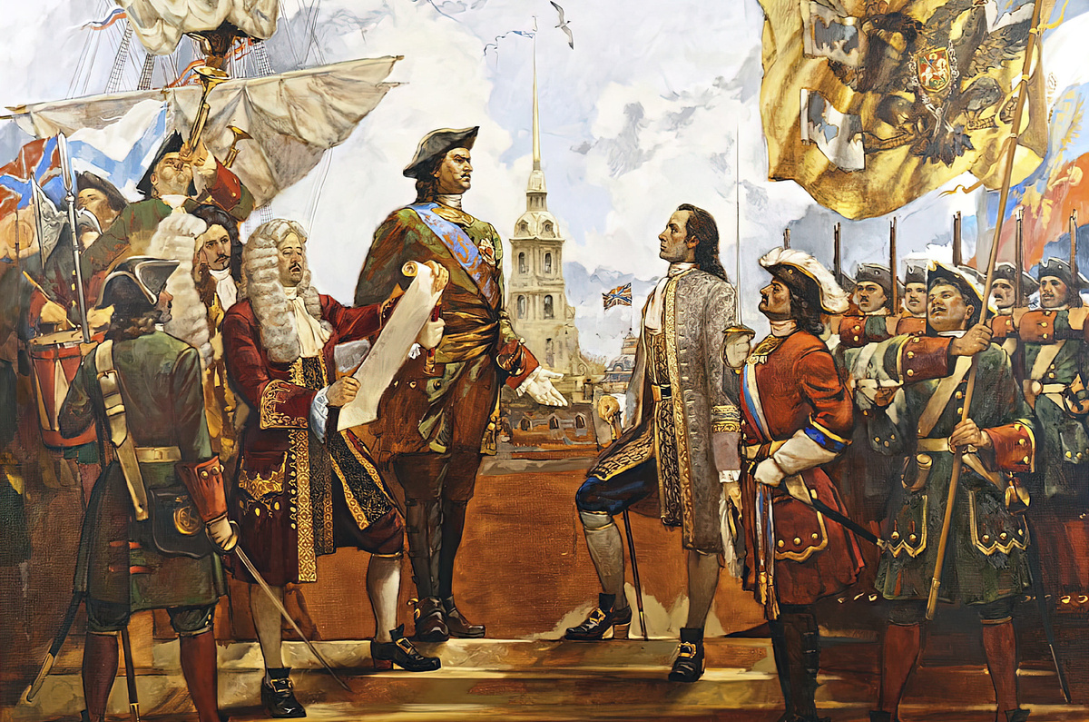 Пётр Великий император. Из открытых источников сети Интернет.