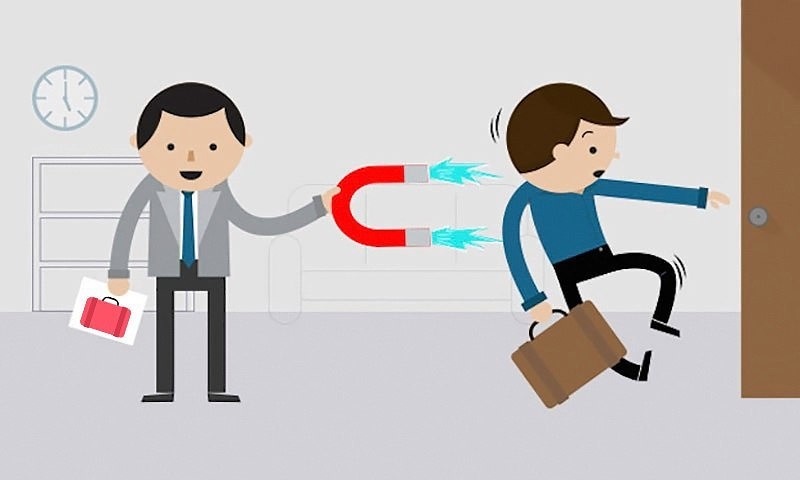 самое главное - удержать клиента