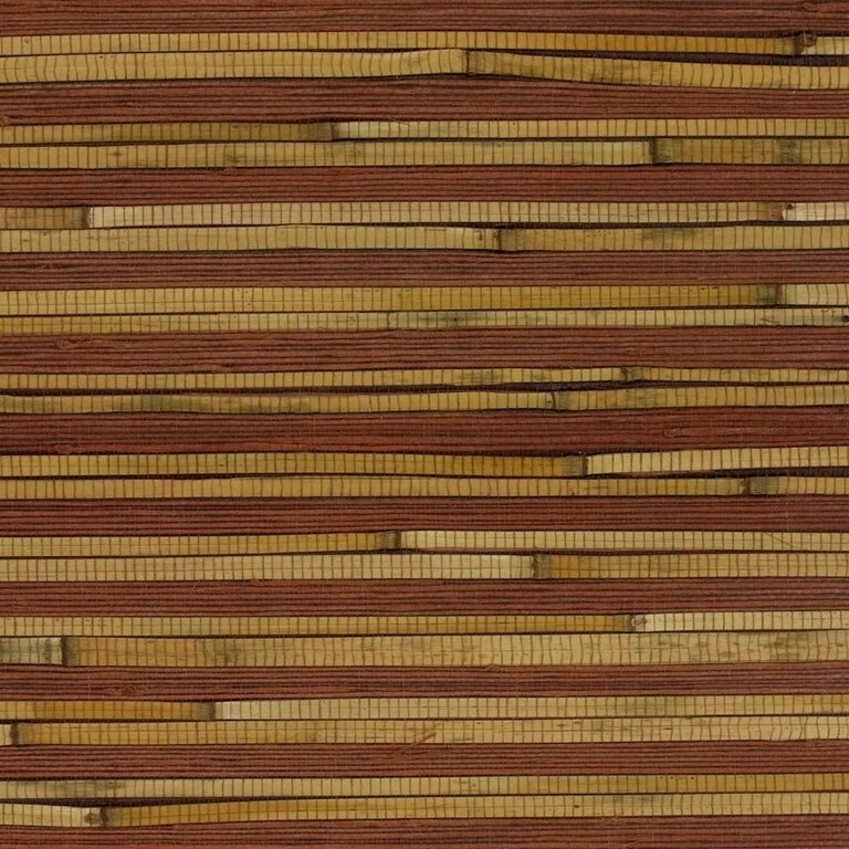 Натуральные обои Cosca Decor Дели, бамбук, джут 