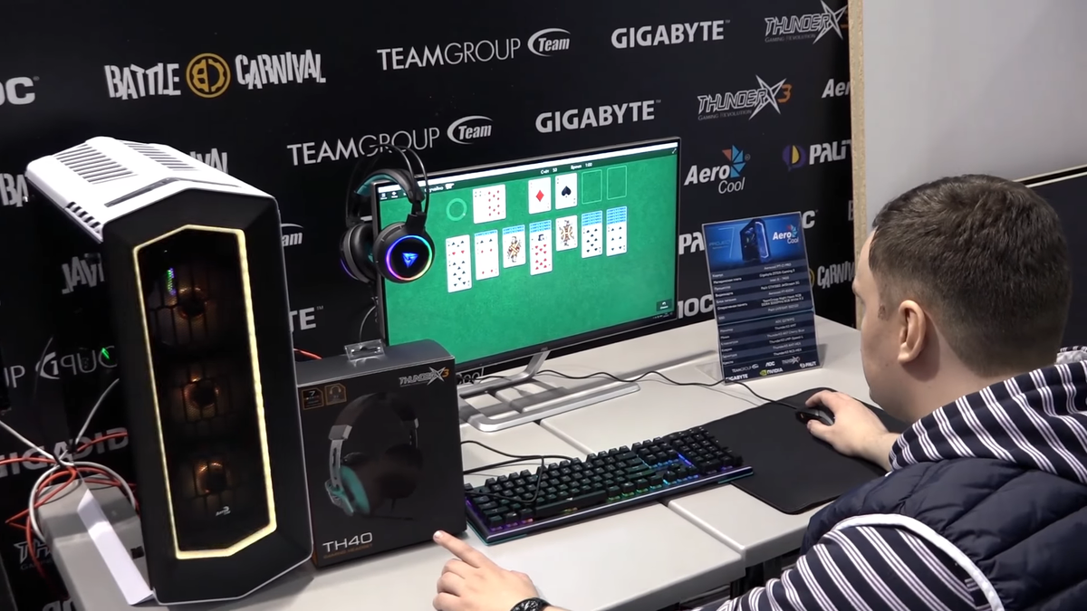 Соревнования по "Косынке"