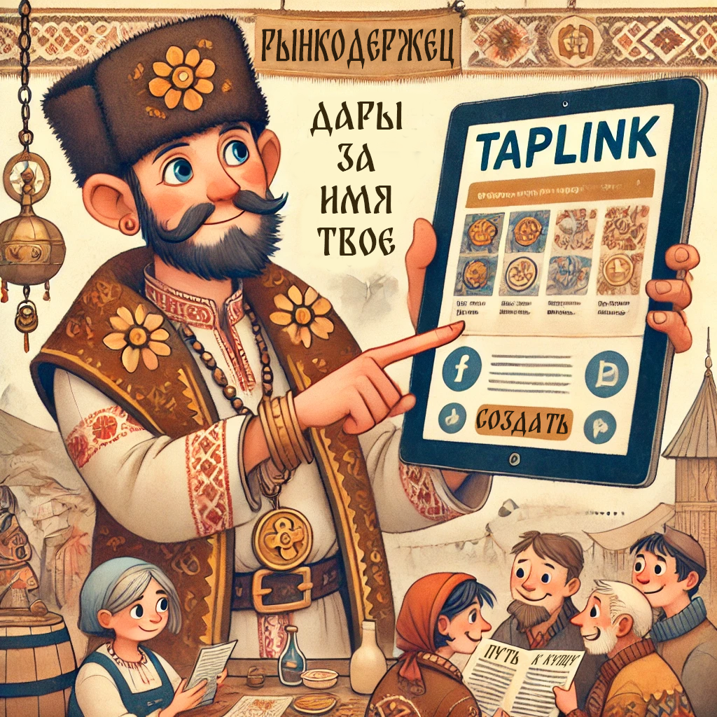 Цифровой указатель Taplink как быстрый путь к товарам купца