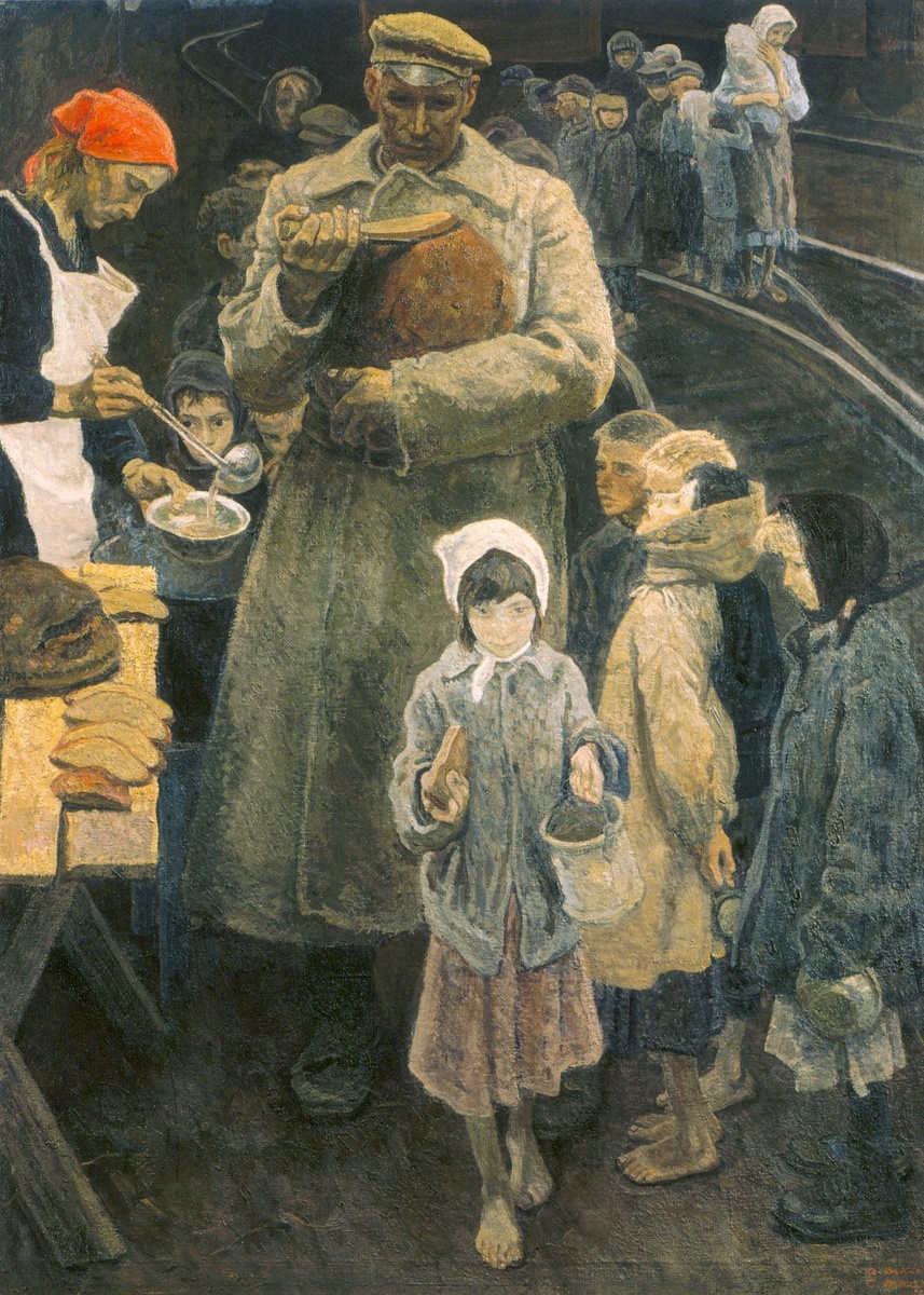 Хлеб республики, худ. Алексей и Сергей Ткачёвы. 