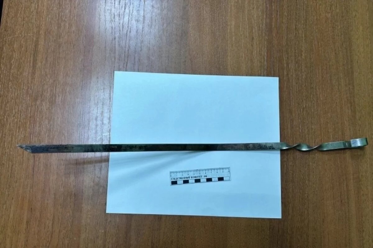    На Урале завели дело об убийстве с использованием шампура