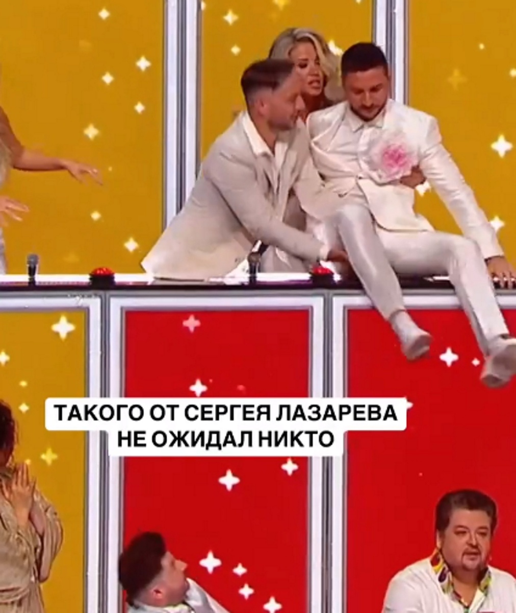 Сергей Лазарев повздорил с Львом Рудиным. Фото: кадр из видео