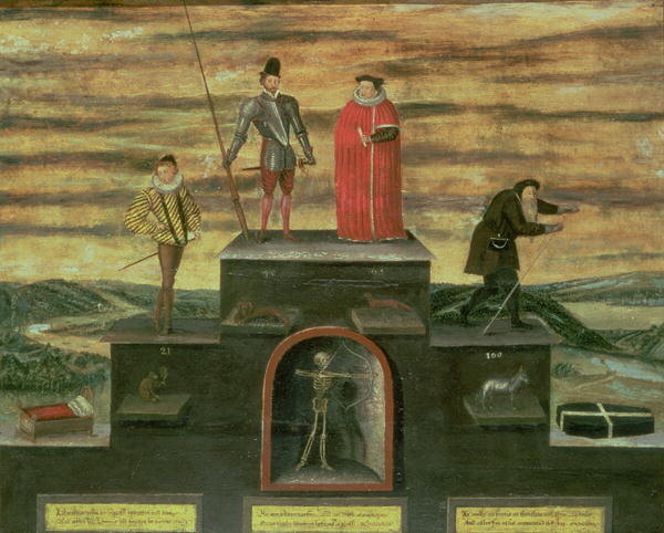 Ступени жизни человека, 16-й век.