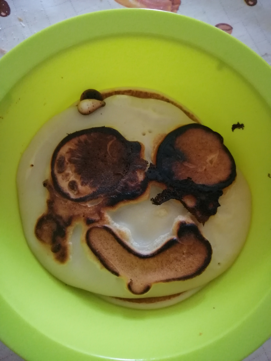 Дочь (11 летняя) пекла