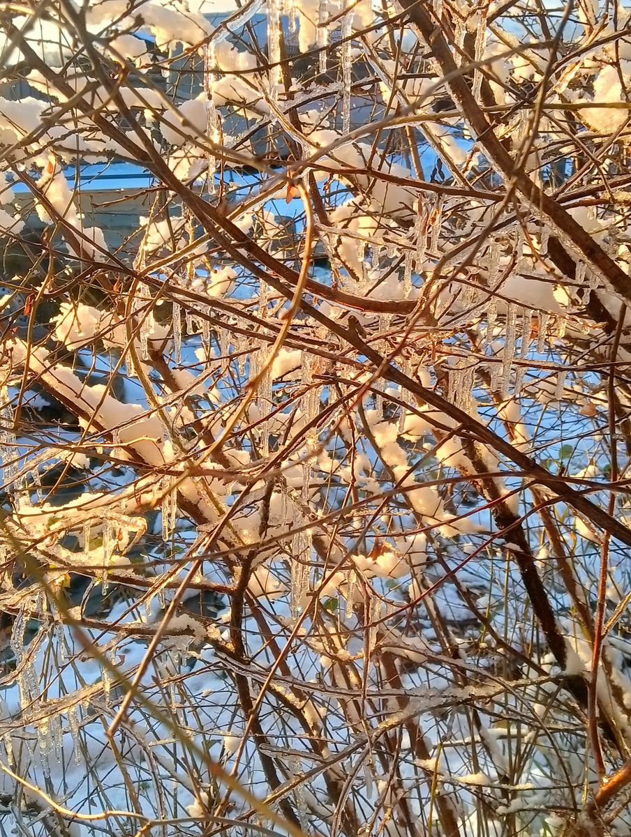 Закат солнца.