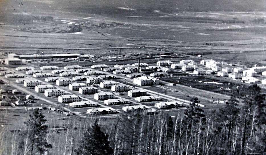 П. Строителей. 1960 г. Фото из семейного архива Л.А. Лобановой