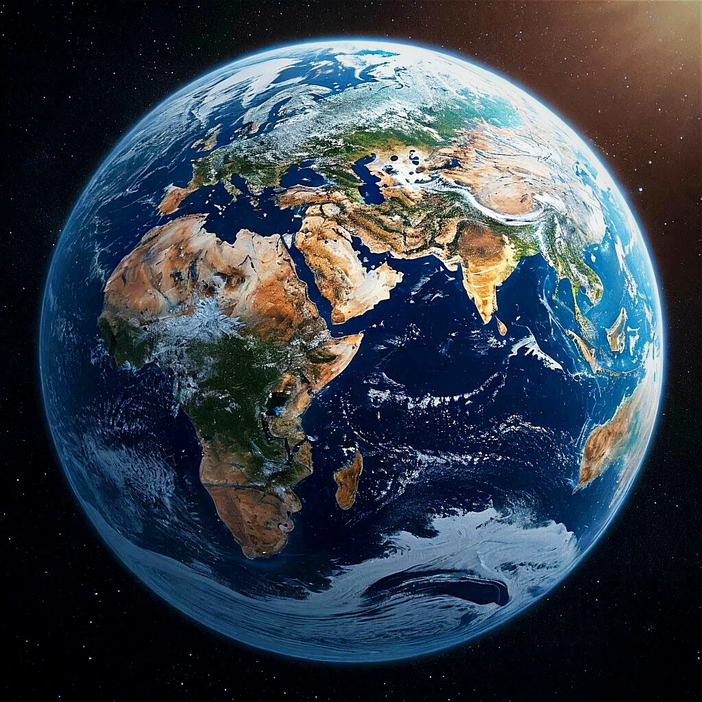 Планета земля на данном этапе развития человечества.